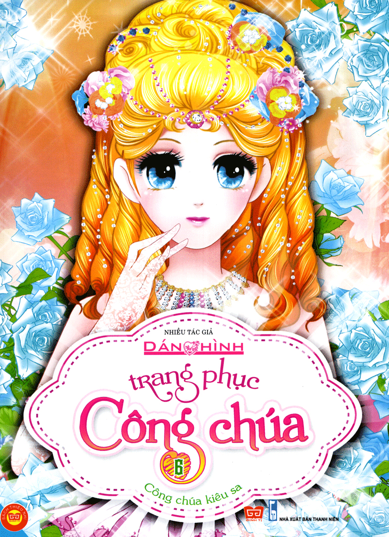 bộ dán hình trang phục công chúa - tập 6 - công chúa kiêu sa - Ảnh 3