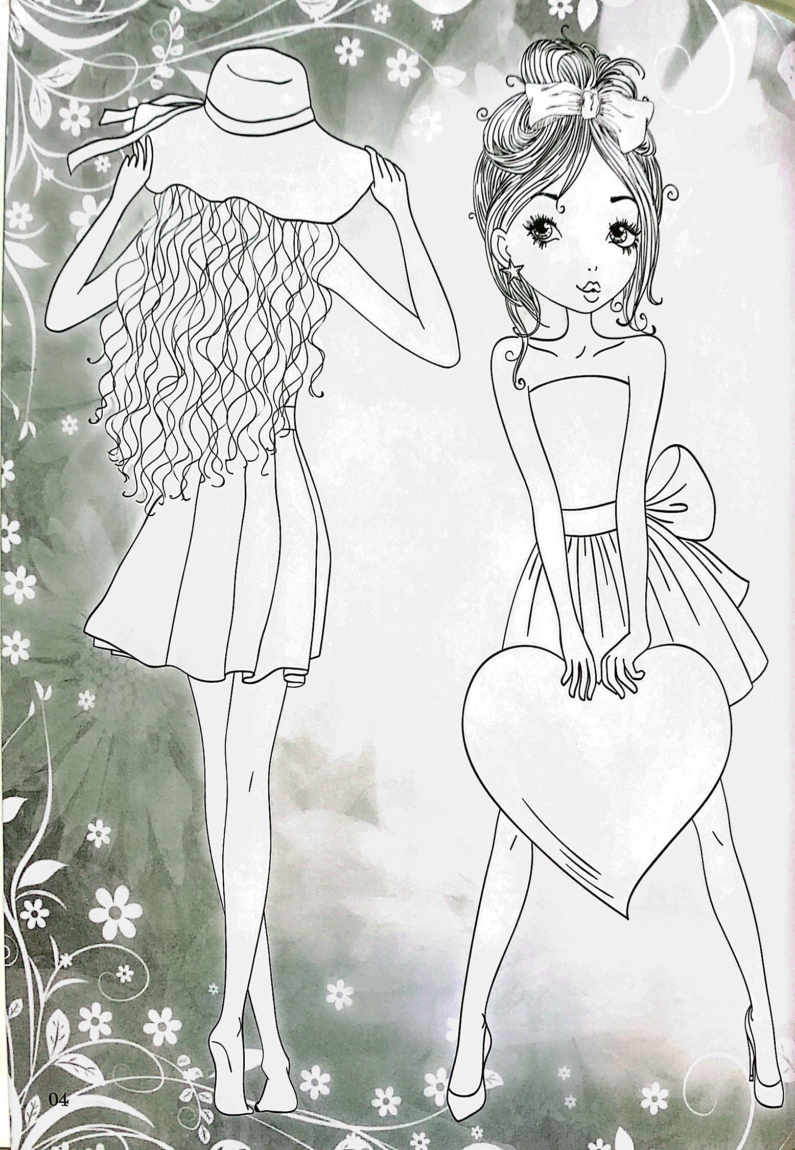 bộ dán hình và tô màu - fashion nhà thiết kế thời trang 2 - Ảnh 5