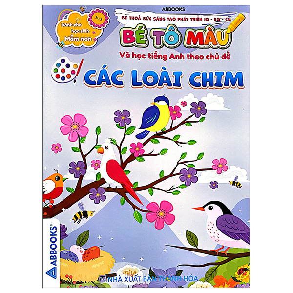 Bộ Dành Cho Học Sinh Mầm Non - Bé Thỏa Sức Sáng Tạo Phát Triển IQ-EQ-CQ - Bé Tô Màu Và Học Tiếng Anh Theo Chủ Đề - An Toàn Giao Thông - Ảnh 14