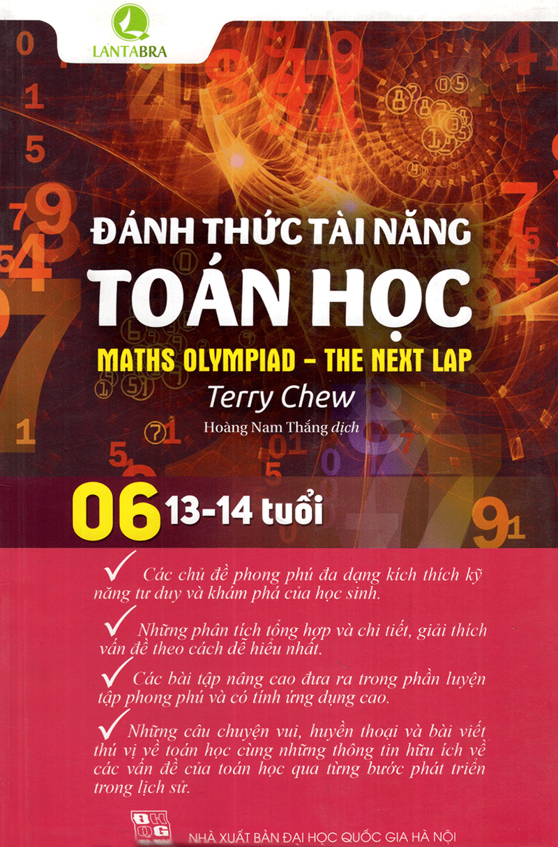 bộ đánh thức tài năng toán học - math olympiad-the next lap - tập 6 (13-14 tuổi) (tái bản 2022) - Ảnh 3