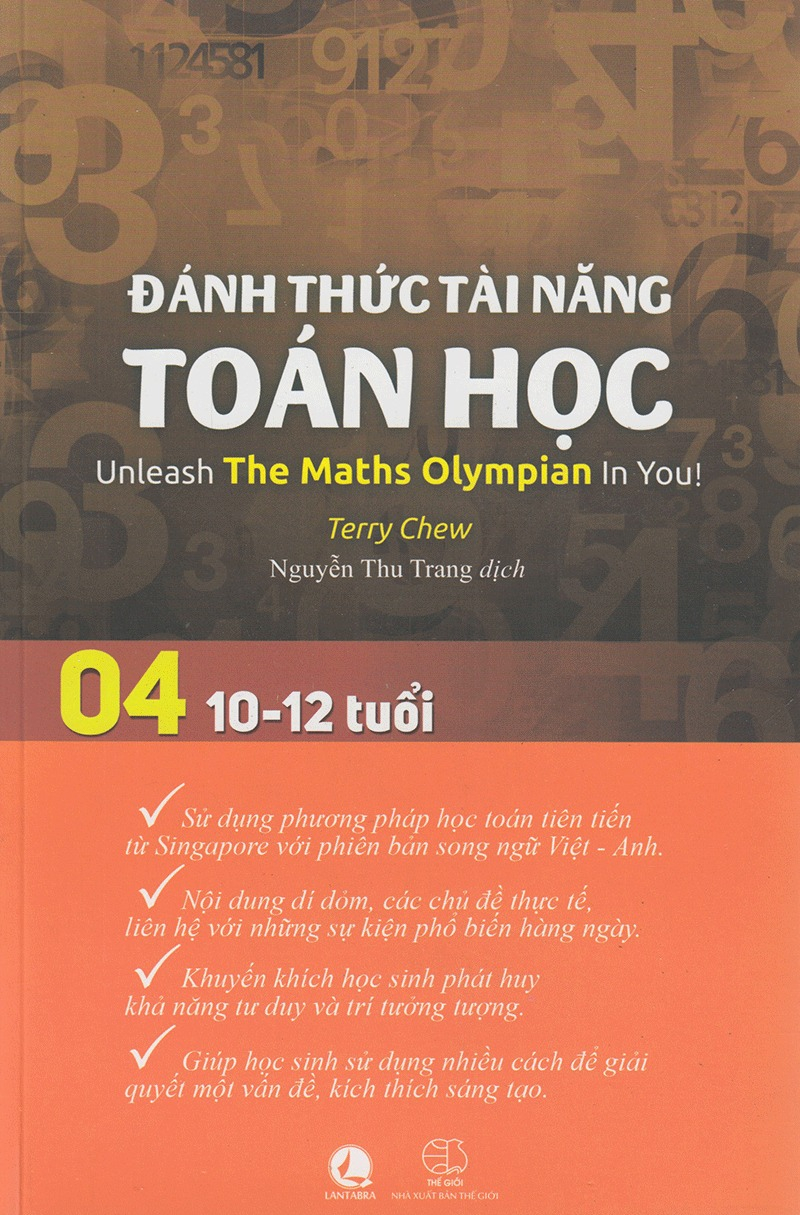 bộ đánh thức tài năng toán học - unleash the maths olympian in you! - tập 4 (10-12 tuổi) (tái bản 2023) - Ảnh 2