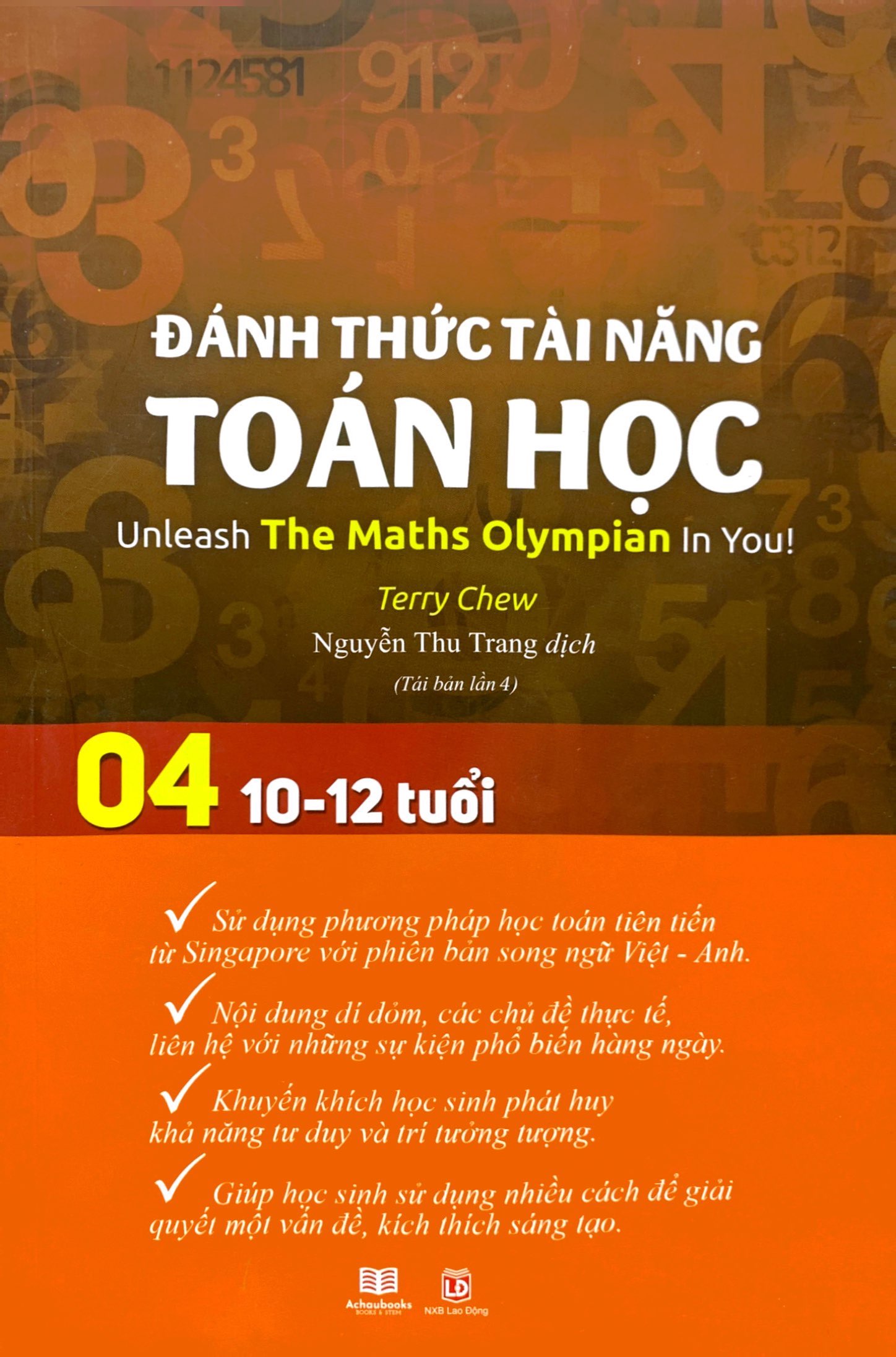 bộ đánh thức tài năng toán học - unleash the maths olympian in you! - tập 4 (10-12 tuổi) (tái bản 2023) - Ảnh 3