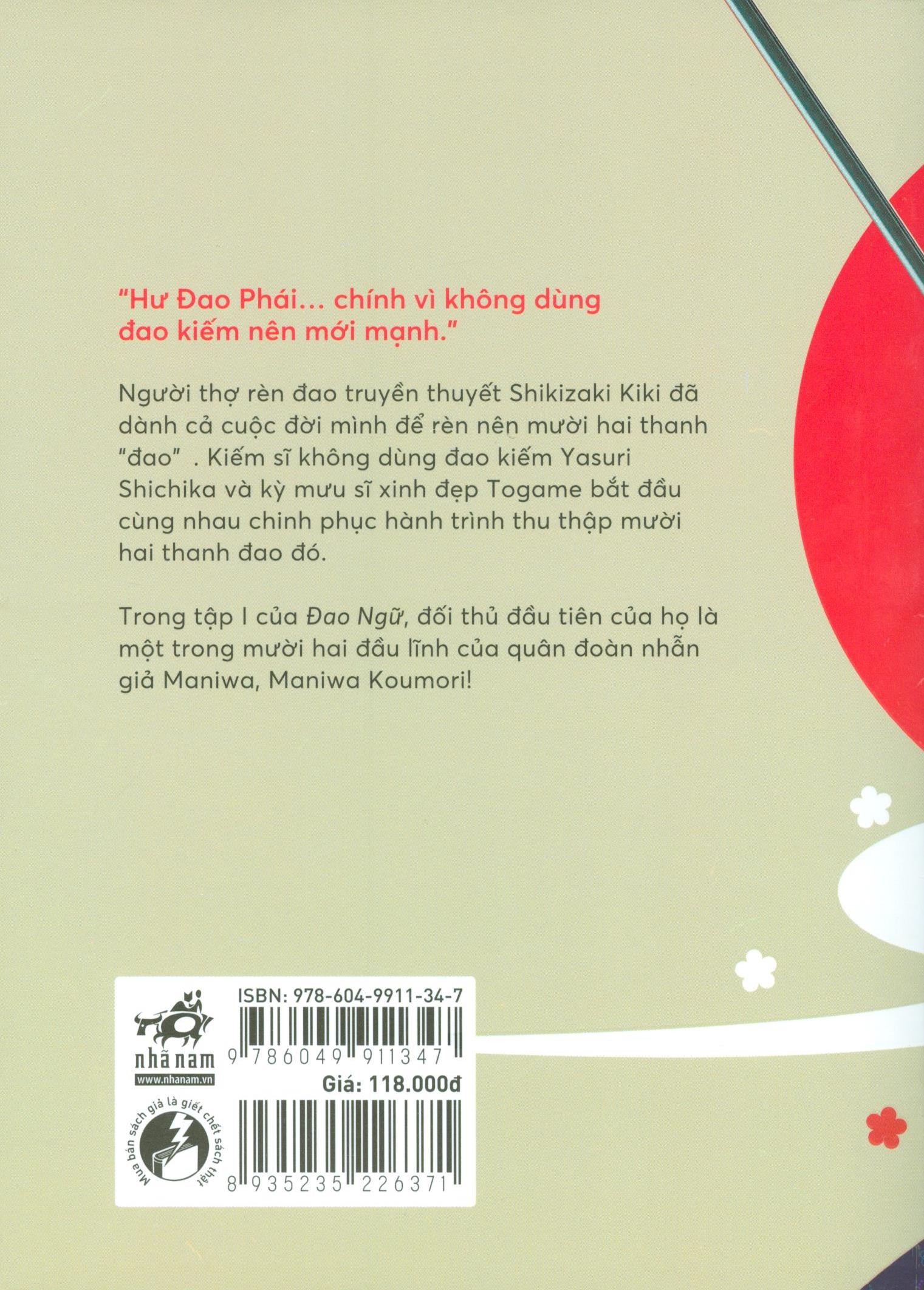 bộ đao ngữ - tập 1 - Ảnh 9