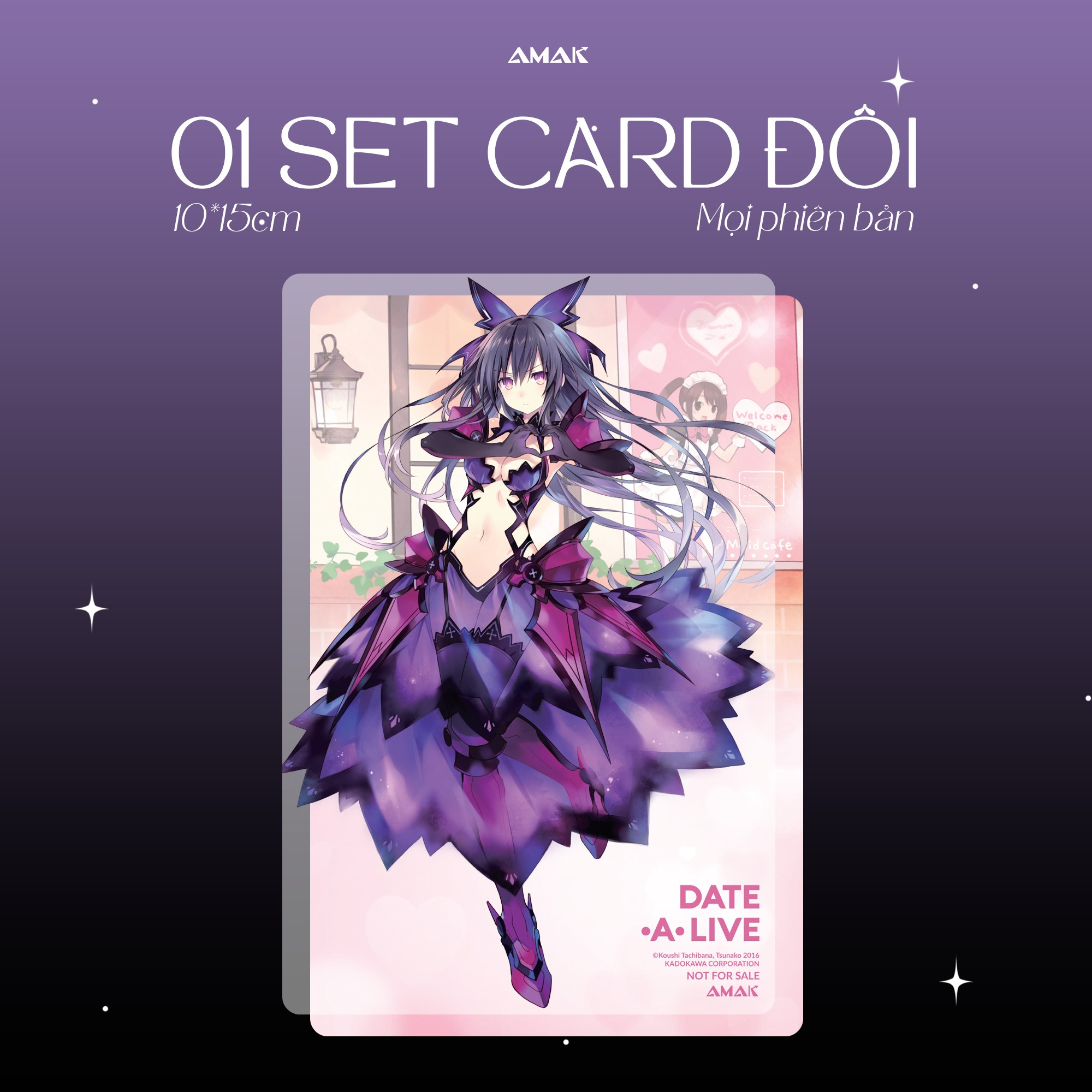 Bộ Date A Live - Tập 15 - Mukuro Family - Tặng Kèm 2 Bookmark + 1 Set Card Đôi - Ảnh 4