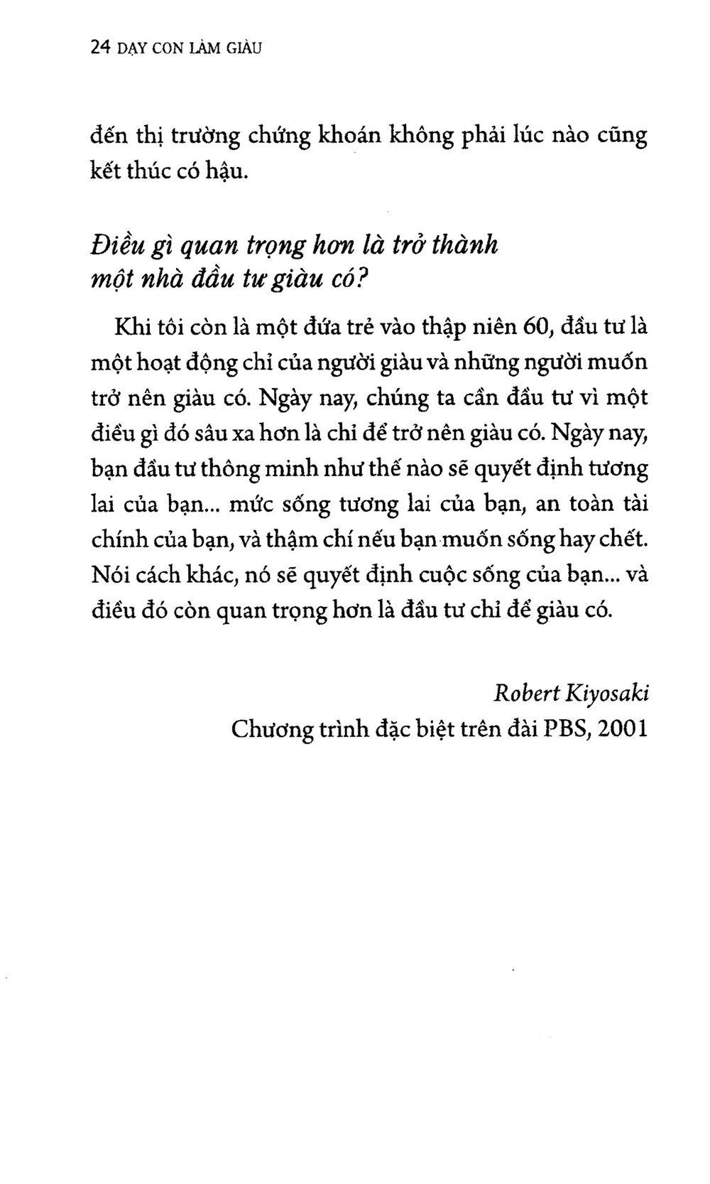 bộ dạy con làm giàu 12 - lời tiên tri của người cha giàu (tái bản 2020) - Ảnh 4