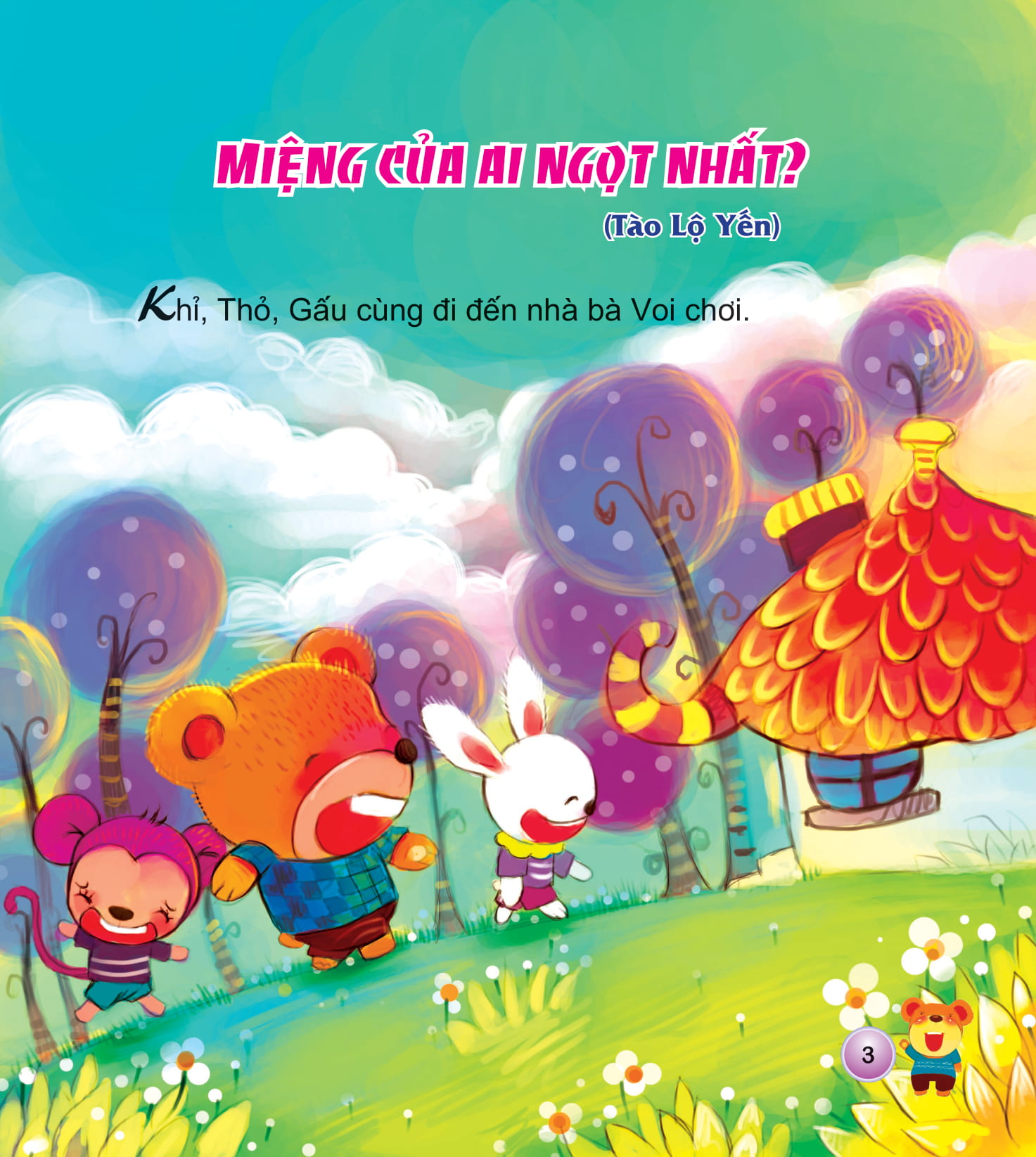 bộ dạy trẻ biết lễ phép lịch sự 1 - hái quả (tái bản 2018) - Ảnh 2