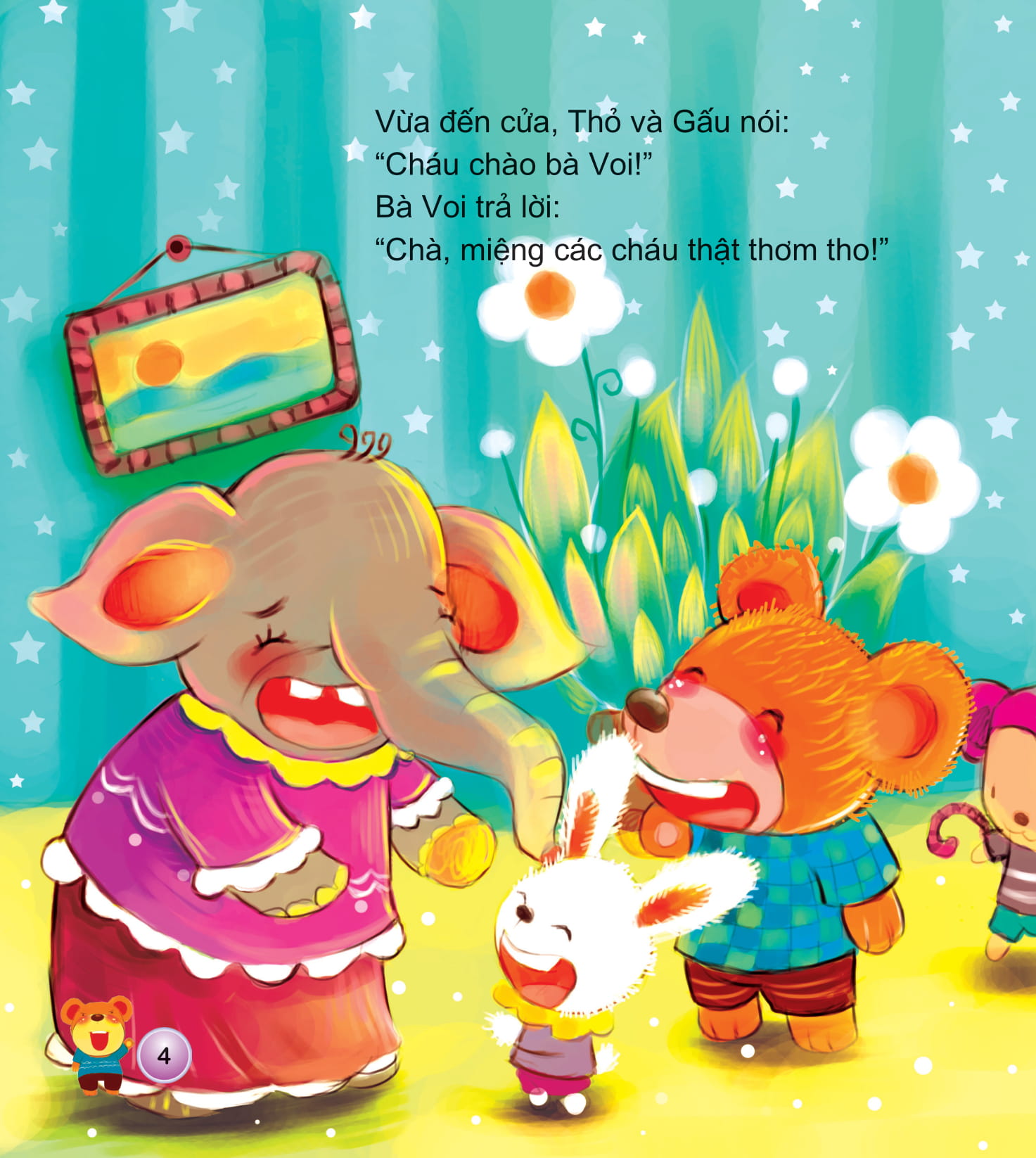 bộ dạy trẻ biết lễ phép lịch sự 1 - hái quả (tái bản 2018) - Ảnh 3