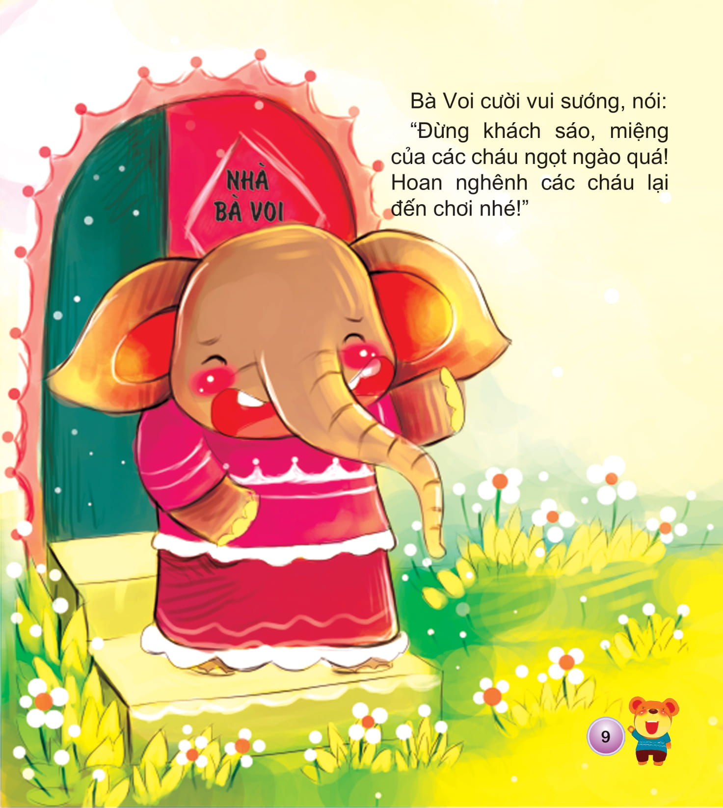 bộ dạy trẻ biết lễ phép lịch sự 1 - hái quả (tái bản 2018) - Ảnh 8