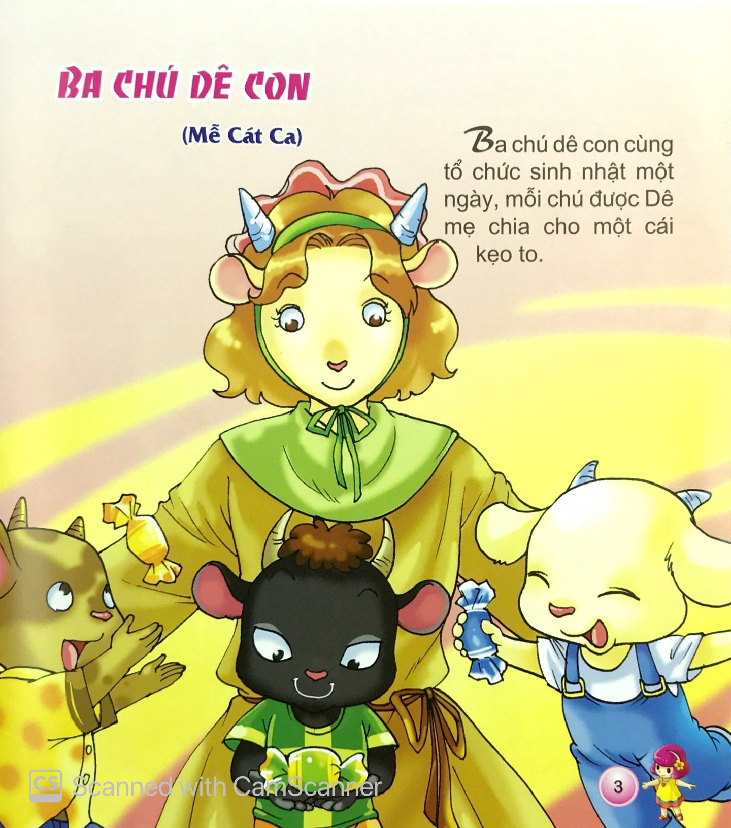 bộ dạy trẻ không ngang ngược - ba chú dê con (tái bản 2018) - Ảnh 3