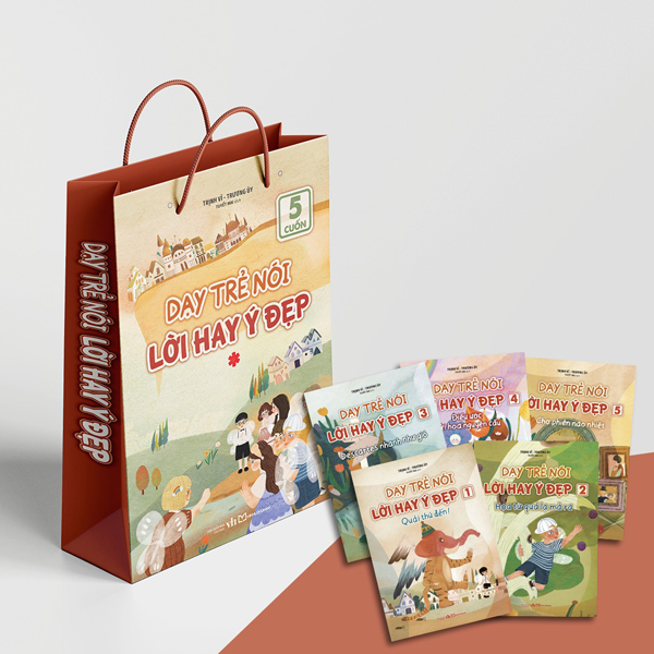 Bộ Dạy Trẻ Nói Lời Hay Ý Đẹp 7 - Những Lời Ngon Ngọt - Ảnh 12