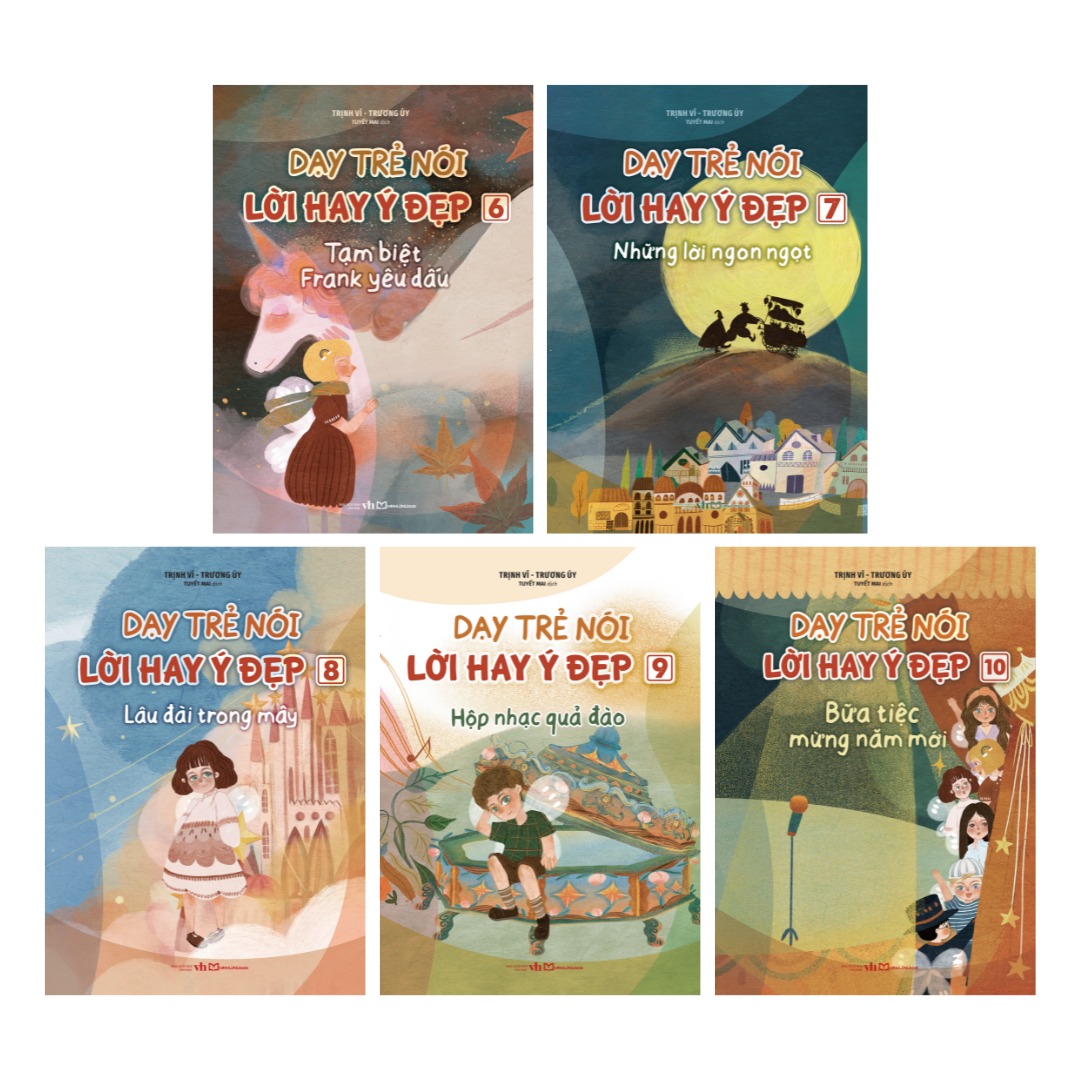 Bộ Dạy Trẻ Nói Lời Hay Ý Đẹp - Quyển 6 - 10 (Bộ Túi 5 Cuốn) - Ảnh 2