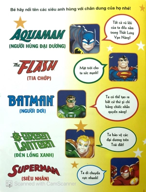 bộ dc. super friends - vừa học vừa chơi cùng các siêu anh hùng t4 (tặng kèm đề can bóc dán) - Ảnh 3