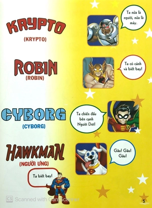 bộ dc. super friends - vừa học vừa chơi cùng các siêu anh hùng t4 (tặng kèm đề can bóc dán) - Ảnh 4