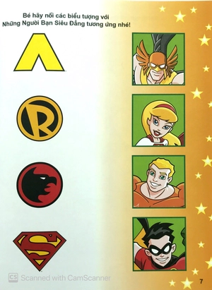 bộ dc. super friends - vừa học vừa chơi cùng các siêu anh hùng t4 (tặng kèm đề can bóc dán) - Ảnh 6