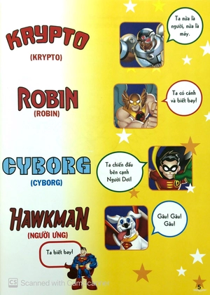 bộ dc. super friends - vừa học vừa chơi cùng các siêu anh hùng t5 (tặng kèm đề can bóc dán) - Ảnh 4