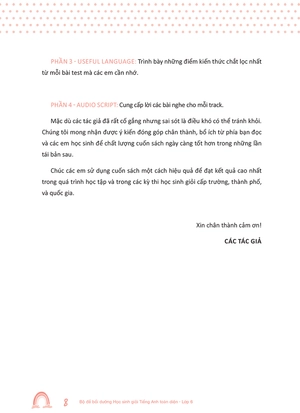 bộ đề bồi dưỡng học sinh giỏi tiếng anh toàn diện lớp 6 - Ảnh 8