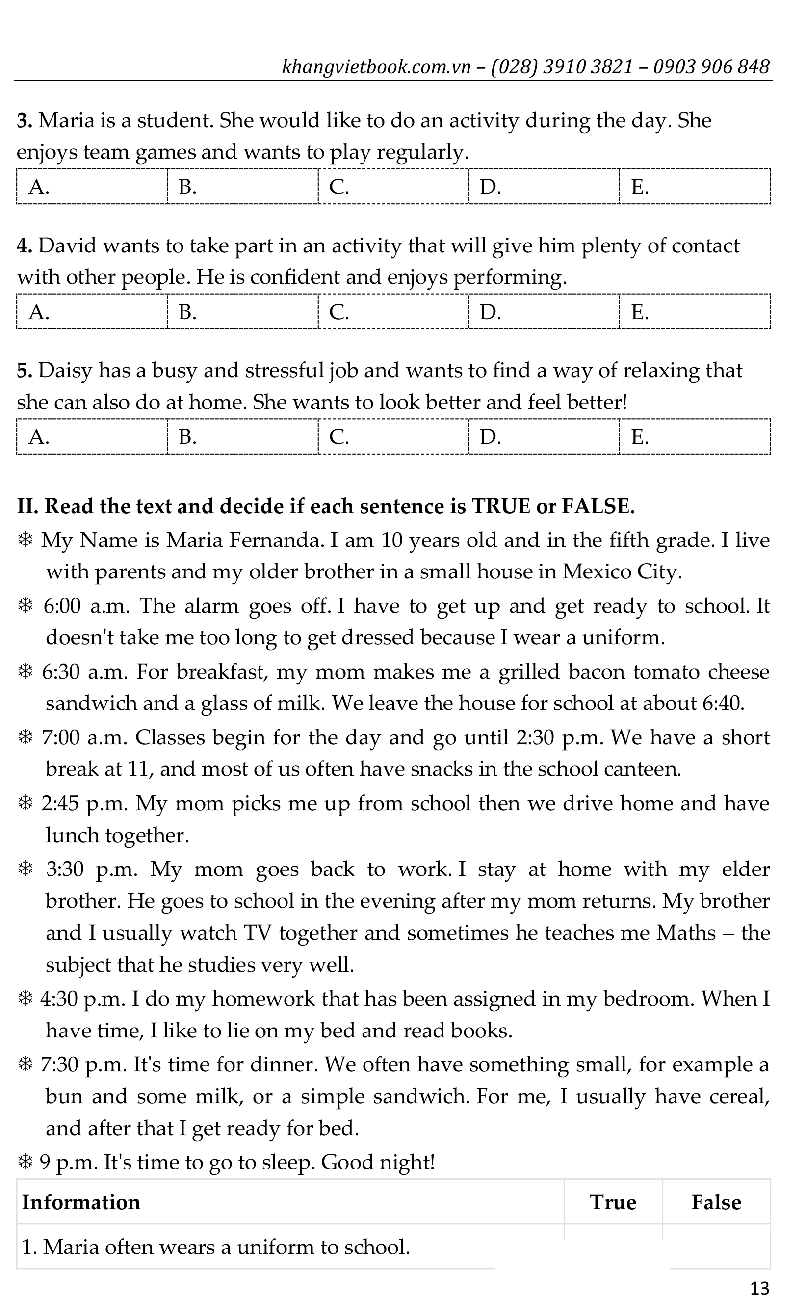 bộ đề bồi dưỡng học sinh giỏi tiếng anh toàn diện lớp 7 - Ảnh 14