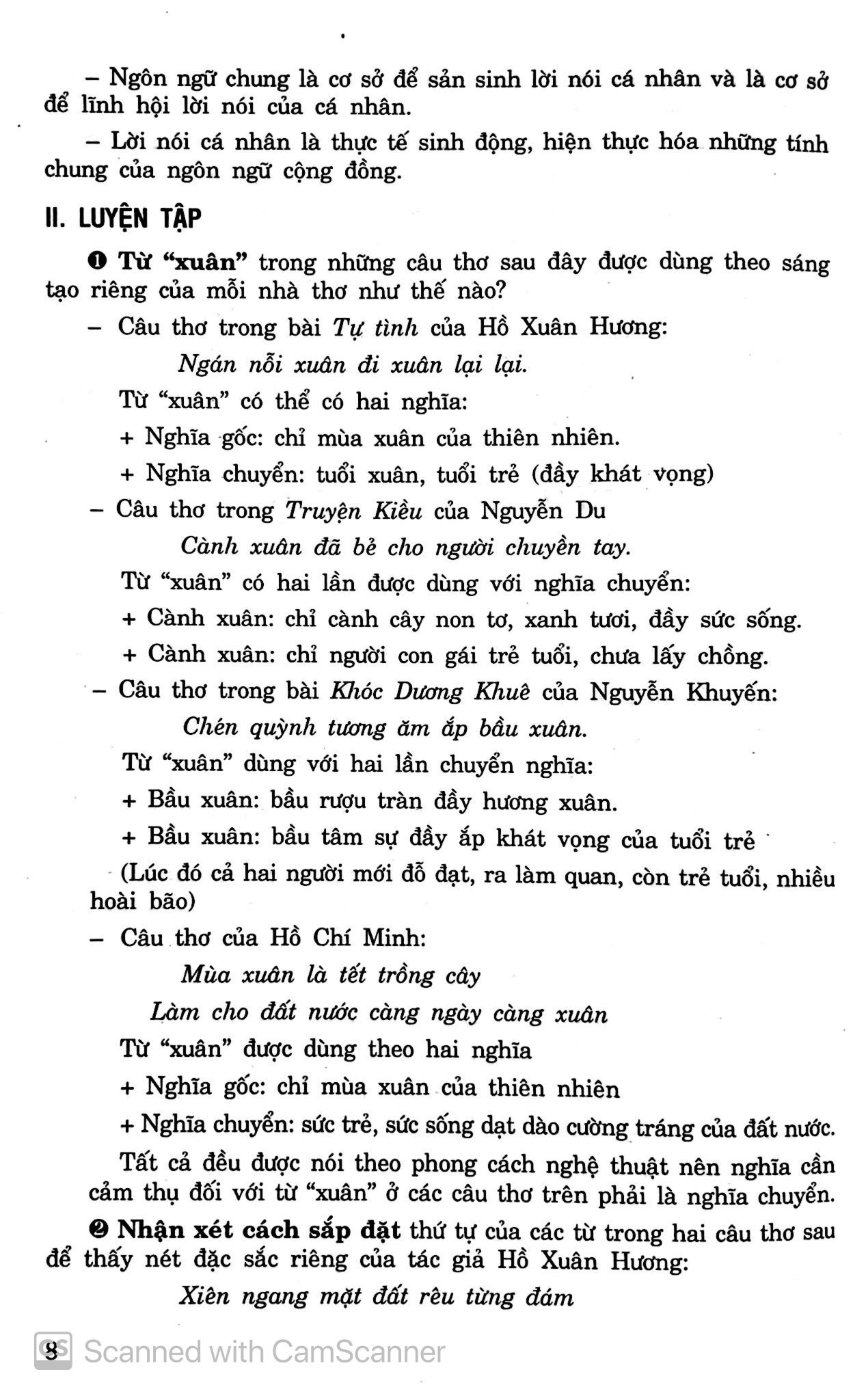 bộ để học tốt ngữ văn 11 - toàn tập (tập 1 và tập 2) - Ảnh 7
