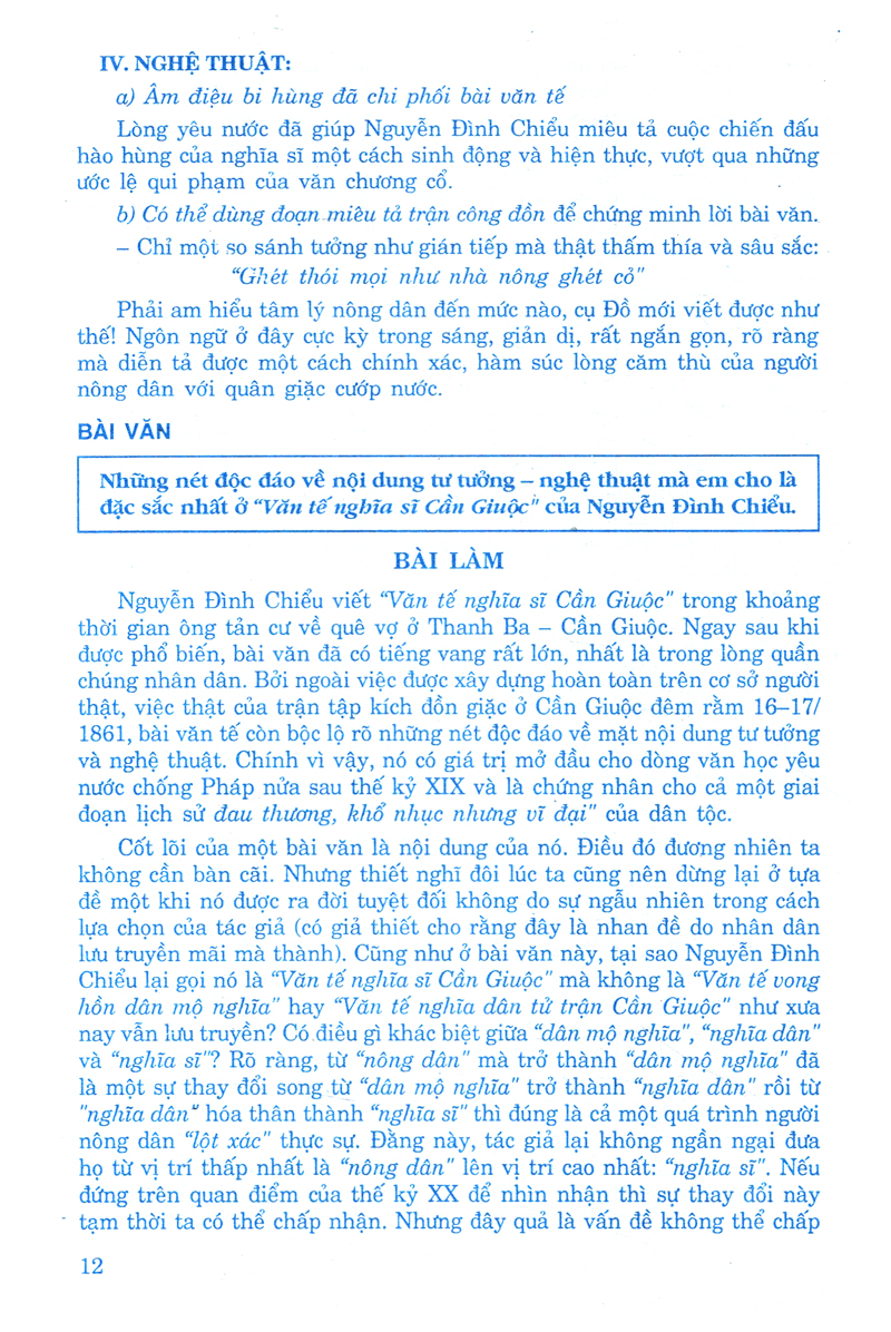 bộ để học tốt ngữ văn nâng cao lớp 11 (tập một) - Ảnh 11