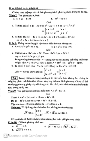 bộ để học tốt toán 9 - tập 1 - Ảnh 10