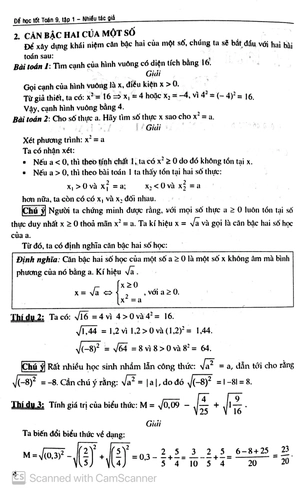 bộ để học tốt toán 9 - tập 1 - Ảnh 6