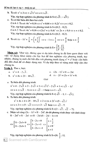 bộ để học tốt toán 9 - tập 1 - Ảnh 8