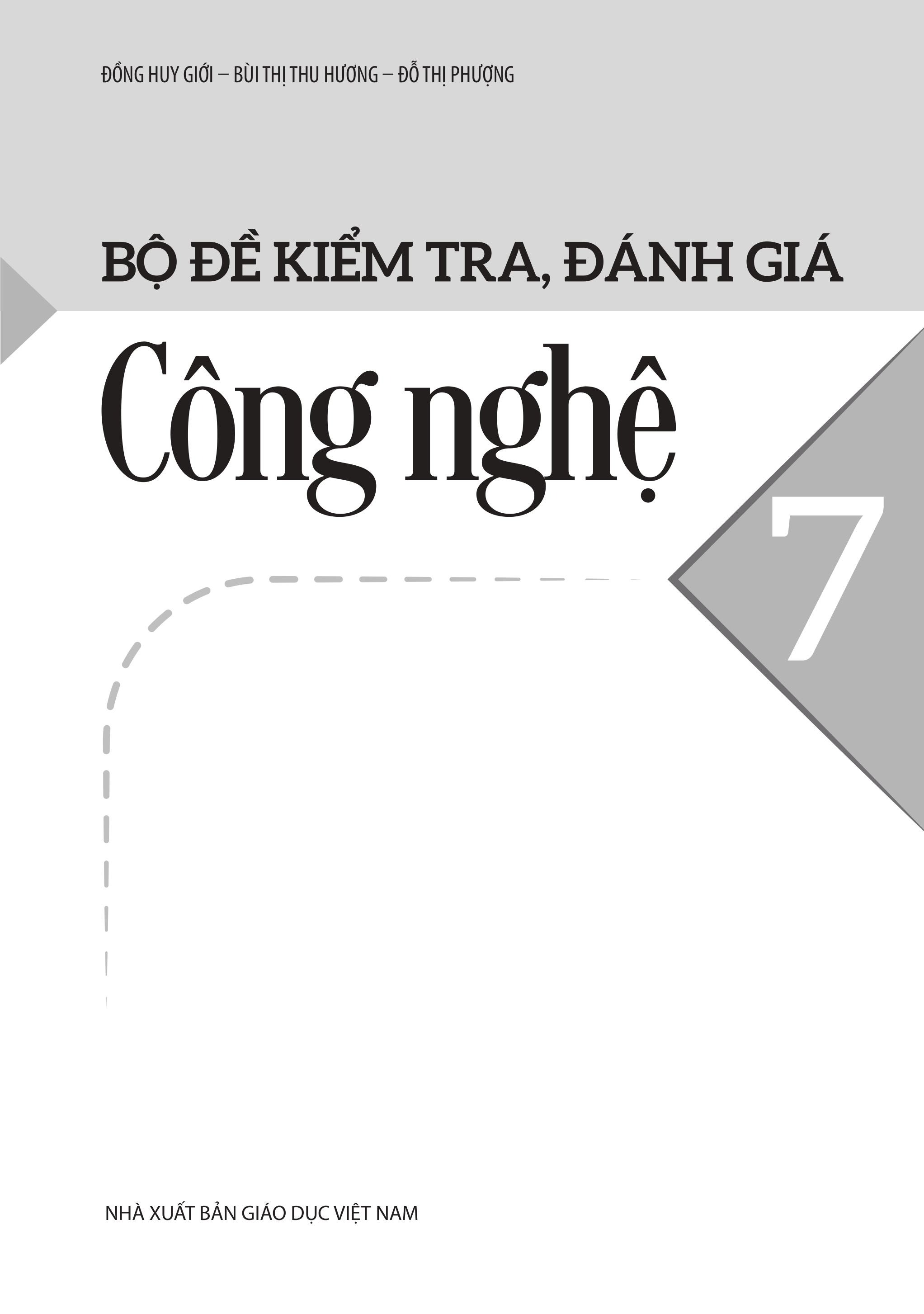 Bộ Đề Kiểm Tra, Đánh Giá Công Nghệ 7 - Ảnh 3
