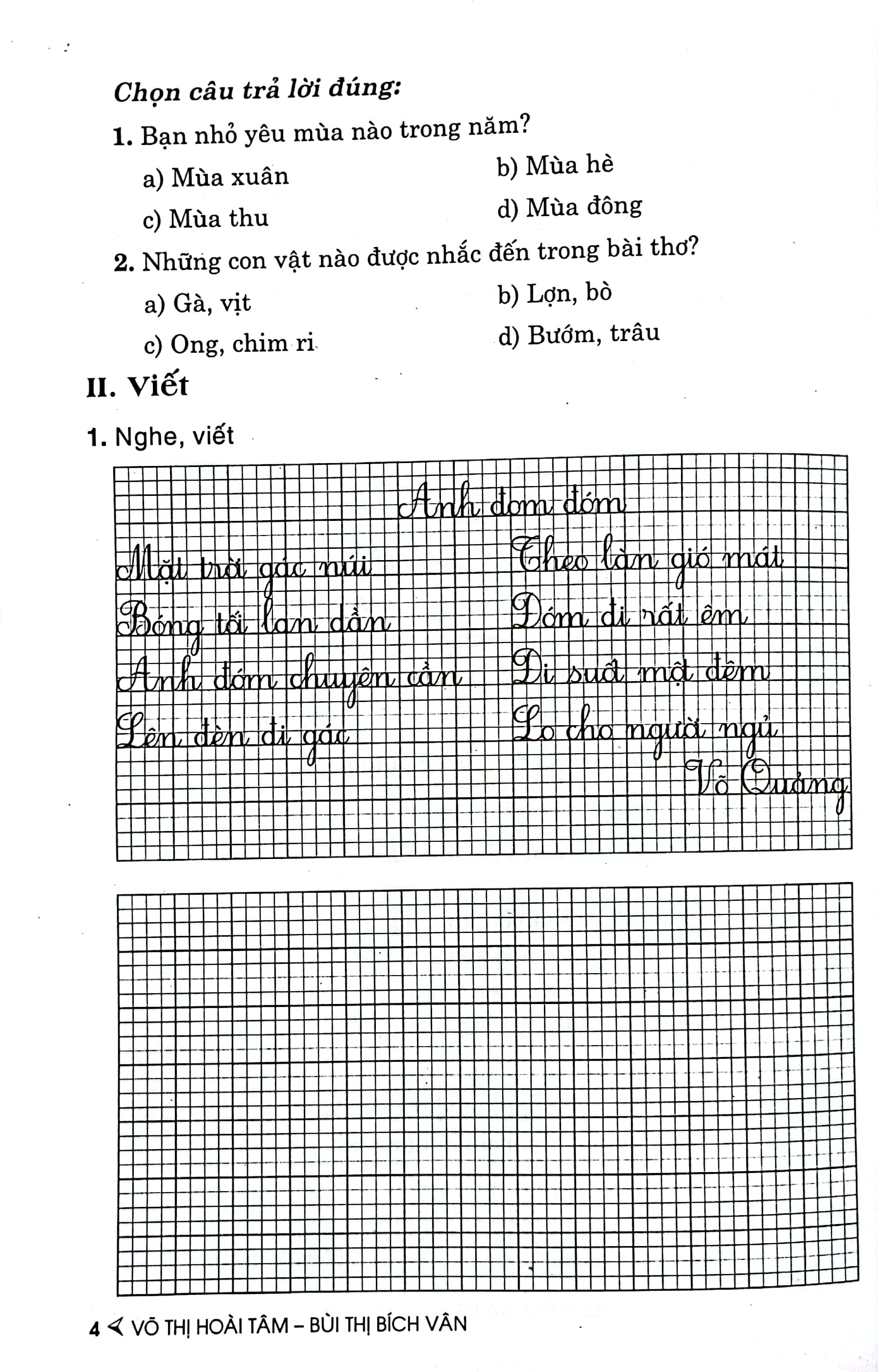 bộ đề kiểm tra định kì tiếng việt và toán 1 - tập 2 (theo chương trình giáo dục phổ thông mới) - Ảnh 5