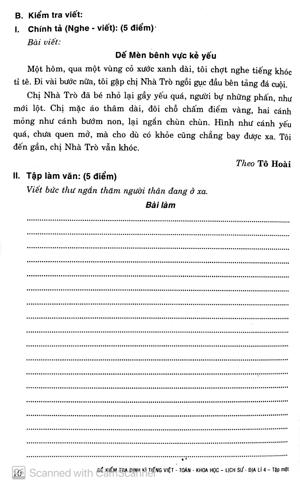 bộ đề kiểm tra định kỳ tiếng việt - toán- khoa học- lịch sử -địa lí 4 - tập 1 - Ảnh 8