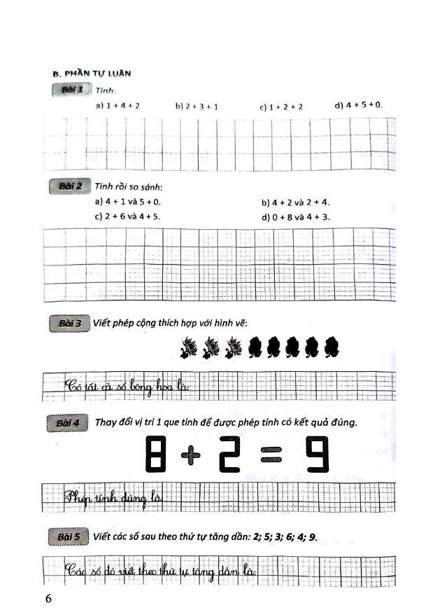 bộ đề kiểm tra môn toán - lớp 1 (kết nối) - Ảnh 5