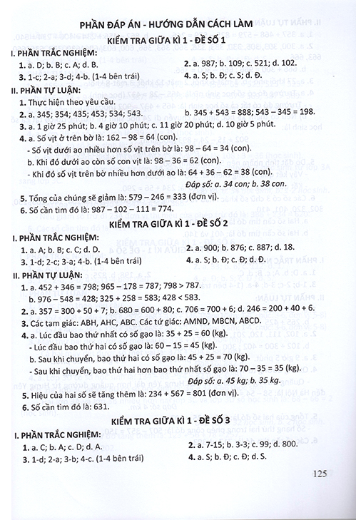 bộ đề kiểm tra môn toán - lớp 3 (chân trời) - Ảnh 6