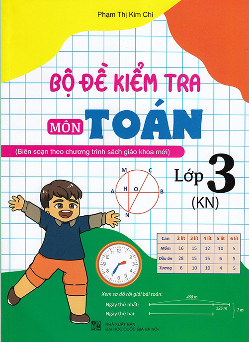 bộ đề kiểm tra môn toán - lớp 3 (kết nối) - Ảnh 2