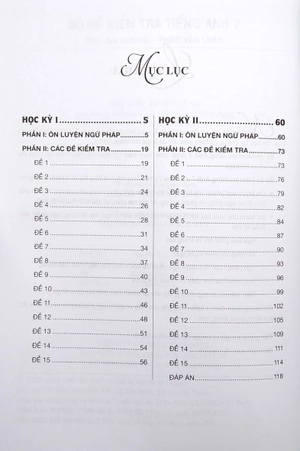 bộ đề kiểm tra tiếng anh 7 (theo chương trình mới của bộ giáo dục và đào tạo) - Ảnh 3