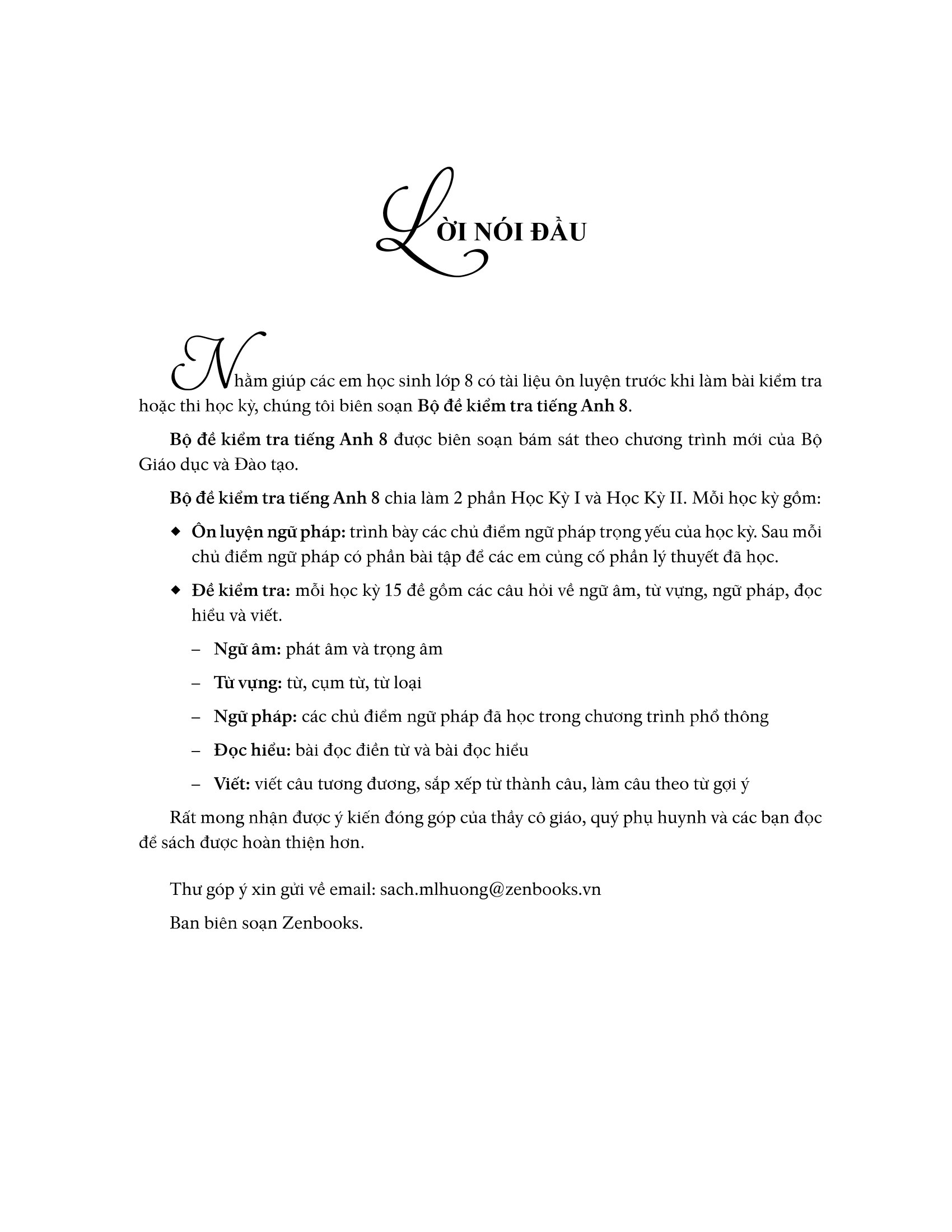 bộ đề kiểm tra tiếng anh 8 (chương trình thí điểm) - Ảnh 6