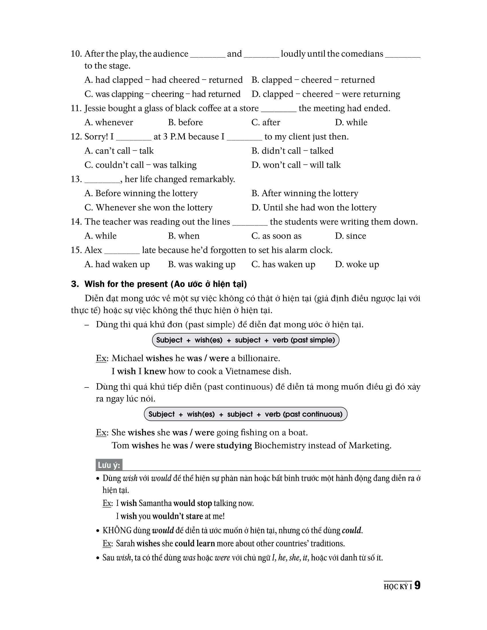 bộ đề kiểm tra tiếng anh 9 (chương trình thí điểm) - Ảnh 12