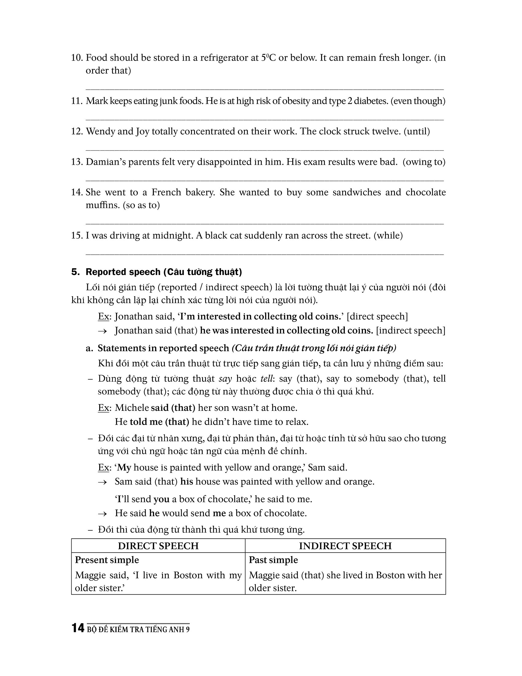 bộ đề kiểm tra tiếng anh 9 (chương trình thí điểm) - Ảnh 17