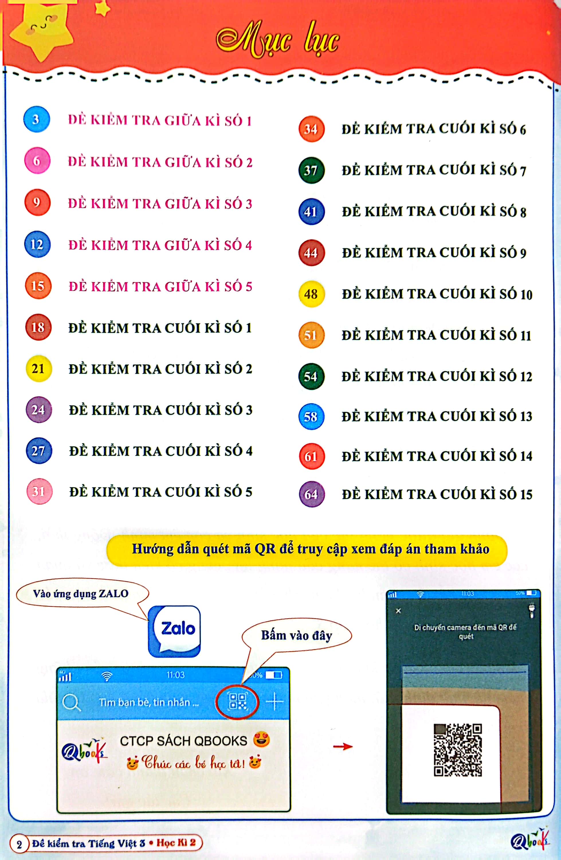 bộ đề kiểm tra tiếng việt 3 - học kì 2 (cánh diều) (2022) - Ảnh 3