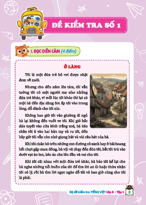 bộ đề kiểm tra tiếng việt 5 - tập 1 (kết nối) (sách màu) - Ảnh 3