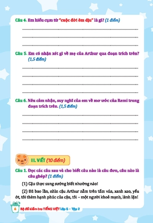 bộ đề kiểm tra tiếng việt lớp 5 - tập 2 (kết nối) - Ảnh 7