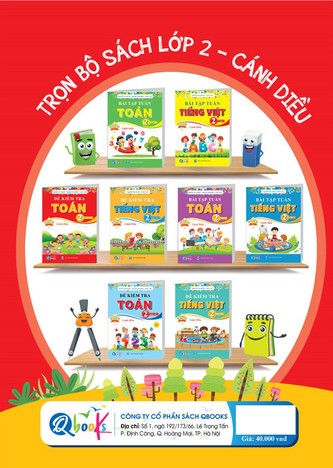 Bộ Đề Kiểm Tra Toán 2 - Học Kì 1 (Cánh Diều) - Ảnh 8