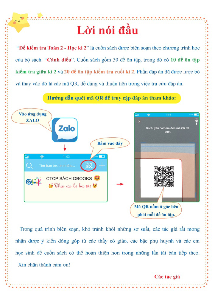 Bộ Đề Kiểm Tra Toán 2 - Học Kì 2 (Cánh Diều) - Ảnh 6