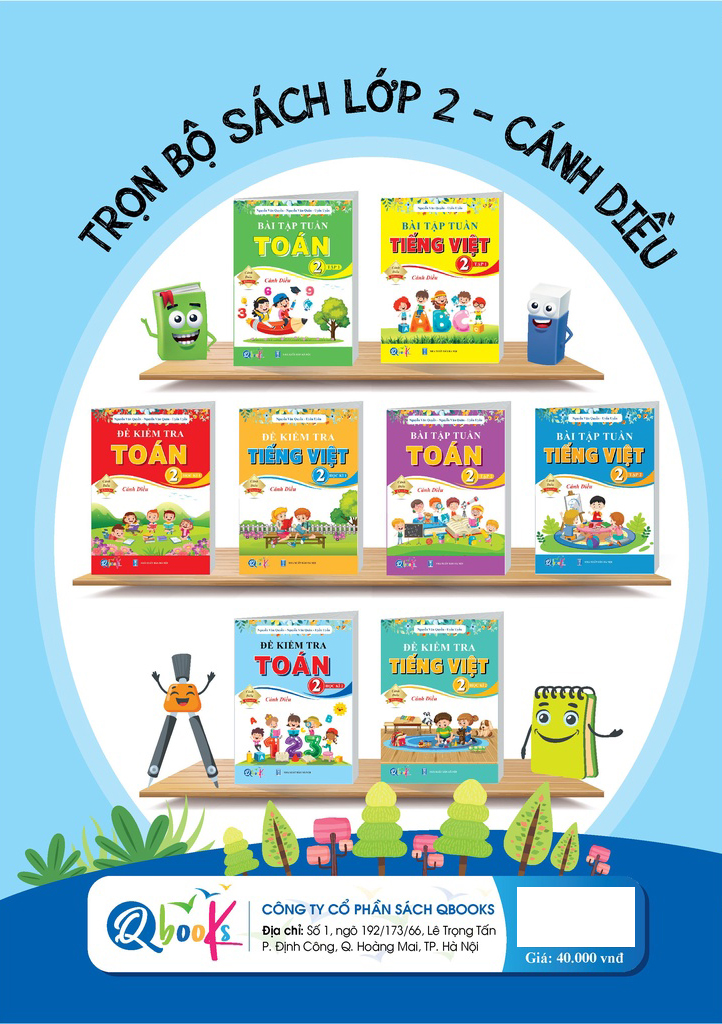 Bộ Đề Kiểm Tra Toán 2 - Học Kì 2 (Cánh Diều) - Ảnh 9