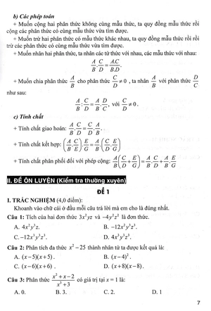bộ đề kiểm tra toán 8 (bám sát sgk chân trời sáng tạo) - Ảnh 8