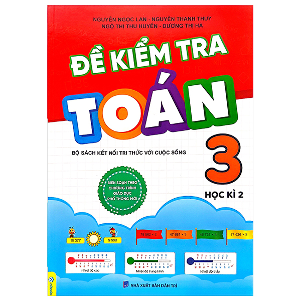 Bộ Đề Kiểm Tra Toán Lớp 3 - Học Kì 2 (Bộ Sách Kết Nối Tri Thức)