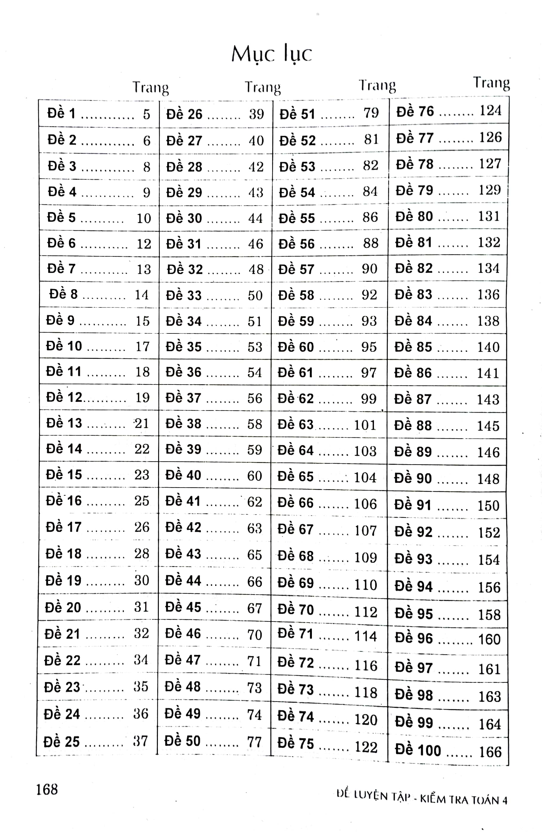 bộ đề luyện tập kiểm tra toán 4 - Ảnh 3