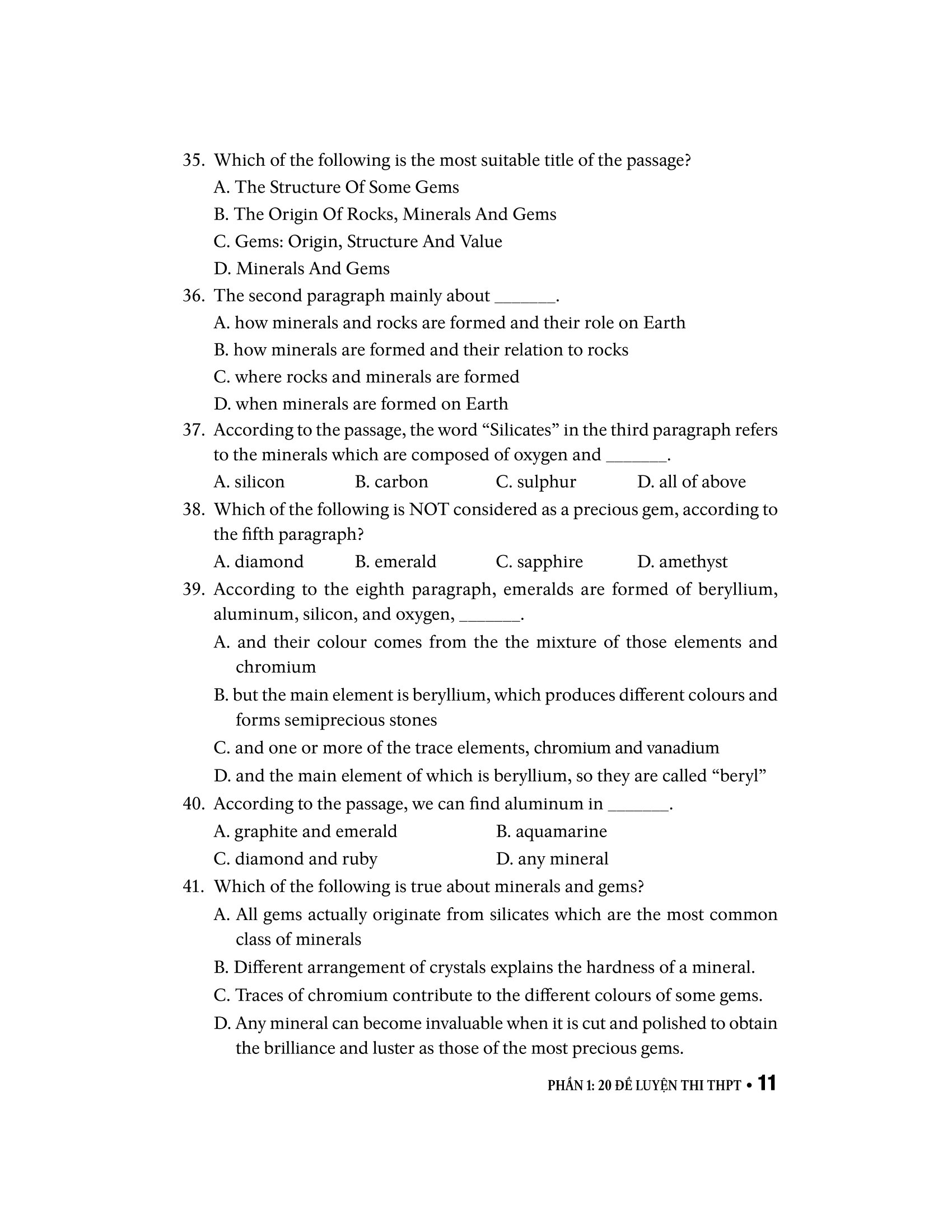 bộ đề luyện thi thpt môn tiếng anh (2022) - Ảnh 12