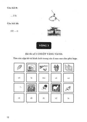 bộ để luyện thi violympic trạng nguyên tiếng việt trên internet lớp 1 - Ảnh 12