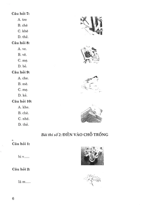 bộ để luyện thi violympic trạng nguyên tiếng việt trên internet lớp 1 - Ảnh 6