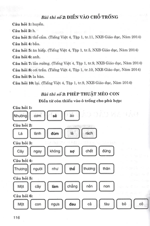 bộ đề luyện thi violympic trạng nguyên tiếng việt trên internet lớp 4 (dùng chung cho các bộ sgk hiện hành) - Ảnh 11
