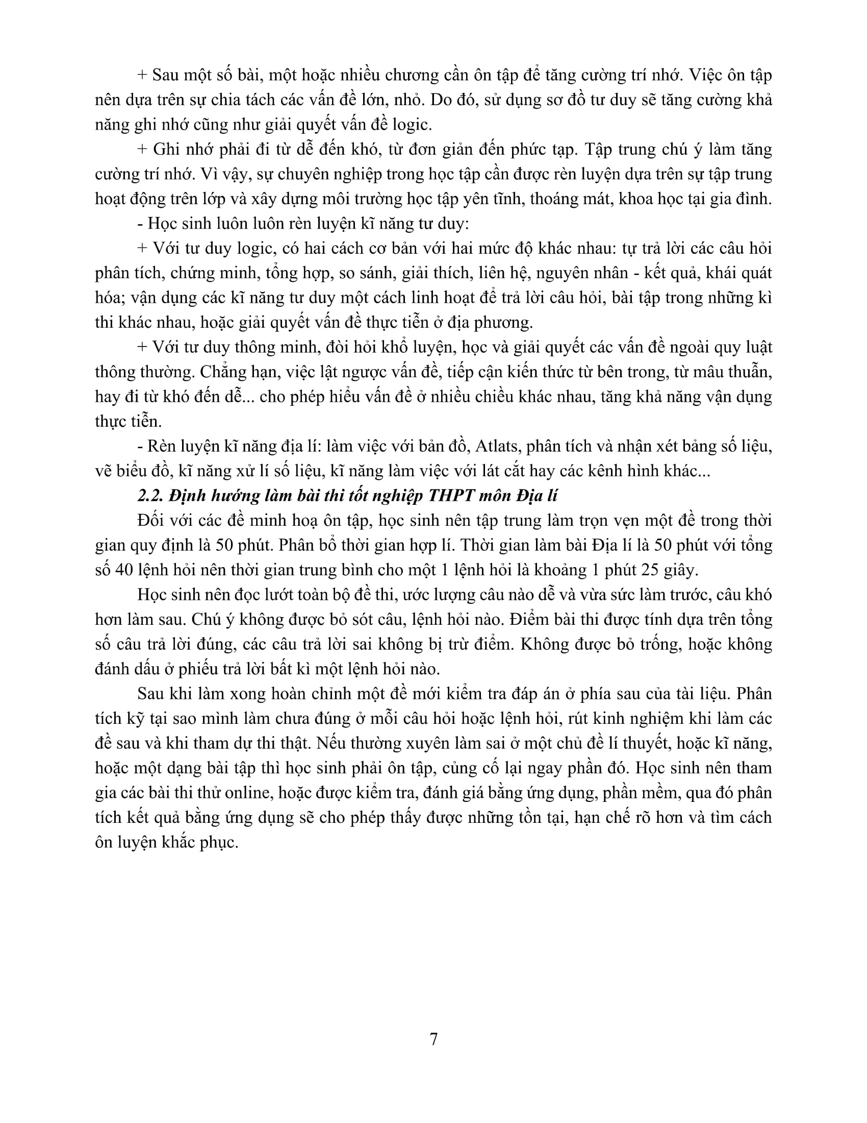 Bộ Đề Ôn Luyện Chuyên Sâu - Môn Địa Lí - Kỳ Thi Tốt Nghiệp THPT Theo Chương Trình GDPT Mới - Ảnh 9